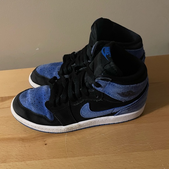 Nike Air Jordan 1 Retro High OG (PS) 'Royal Reimagined' Sneaker FD1412-042 Sz 3Y - Picture 3 of 8